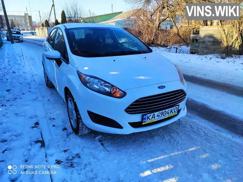 Седан Ford Fiesta 2018 1.6 л. Автомат обл. Киевская, Васильков - Фото 1/19