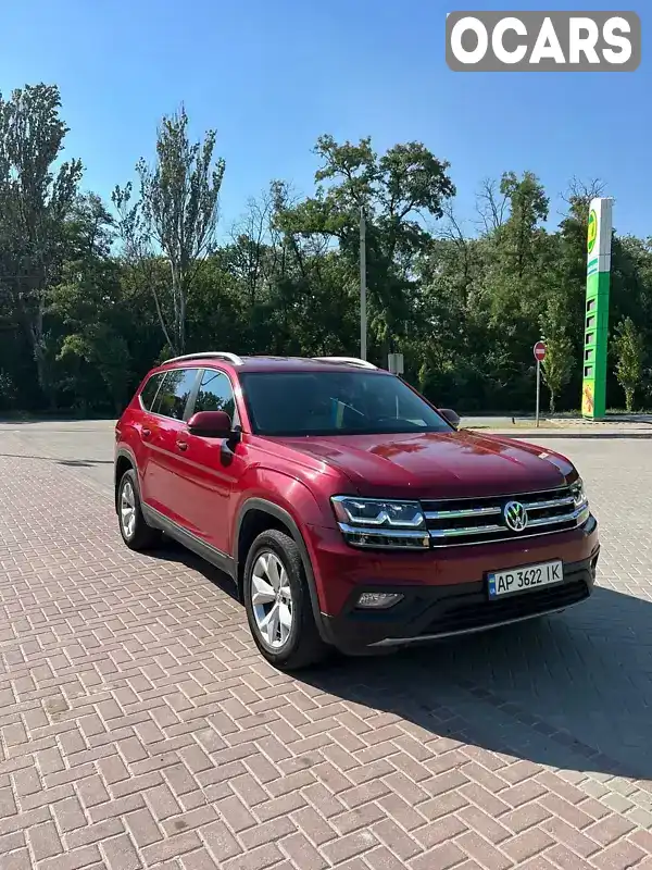 Позашляховик / Кросовер Volkswagen Atlas 2017 3.6 л. Автомат обл. Запорізька, Запоріжжя - Фото 1/6