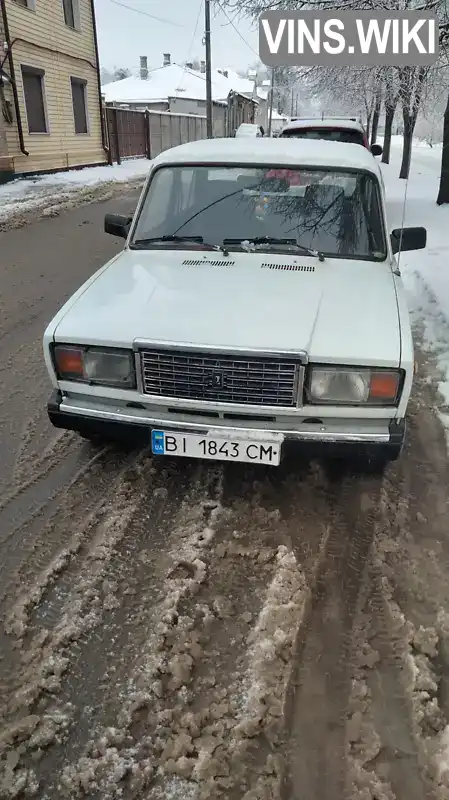 Седан ВАЗ / Lada 2107 1987 null_content л. Ручная / Механика обл. Полтавская, Полтава - Фото 1/9