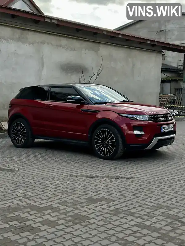 Внедорожник / Кроссовер Land Rover Range Rover Evoque 2012 2 л. Автомат обл. Львовская, Львов - Фото 1/13