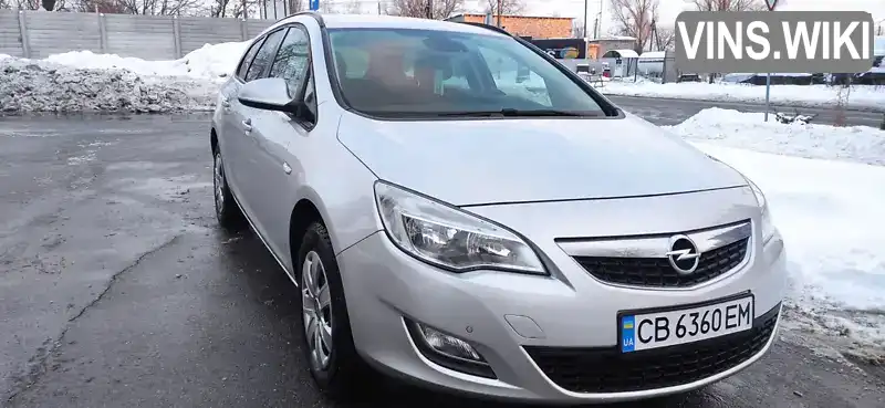 Універсал Opel Astra 2011 1.7 л. Ручна / Механіка обл. Чернігівська, Чернігів - Фото 1/21