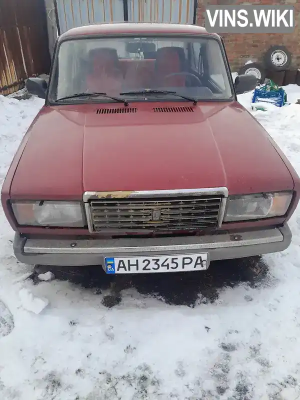 Седан ВАЗ / Lada 2107 2005 1.45 л. Ручная / Механика обл. Донецкая, Покровск (Красноармейск) - Фото 1/5