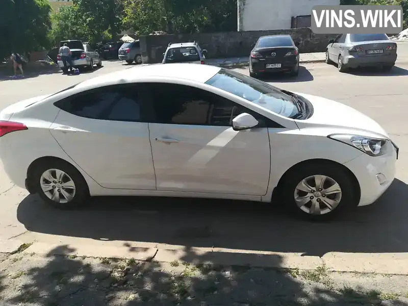 Седан Hyundai Elantra 2013 1.59 л. Ручная / Механика обл. Одесская, Одесса - Фото 1/8