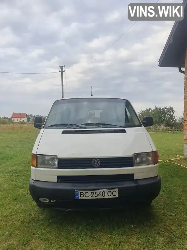 Мінівен Volkswagen Transporter 1997 1.9 л. Ручна / Механіка обл. Львівська, Рава-Руська - Фото 1/12