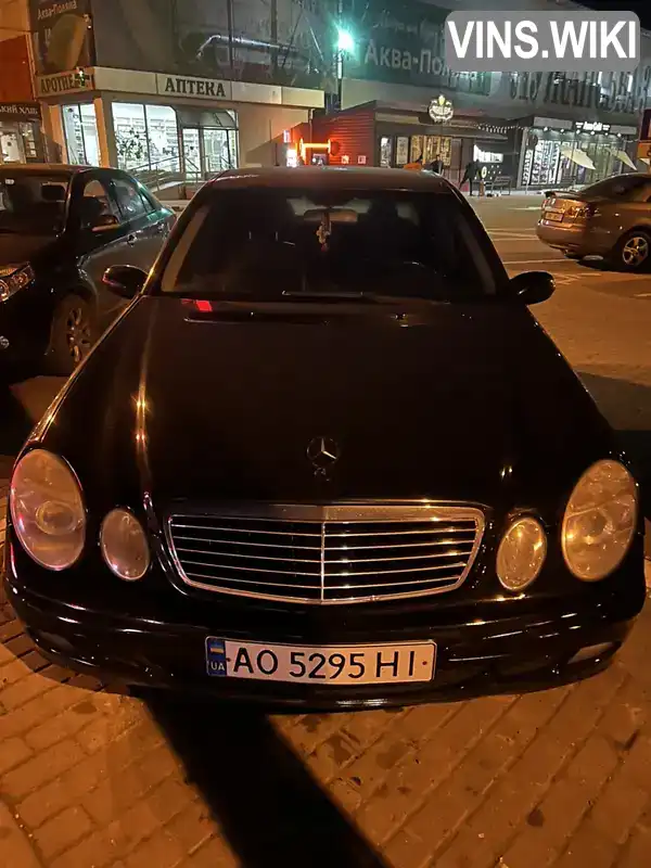 Седан Mercedes-Benz E-Class 2003 1.8 л. Автомат обл. Закарпатська, Хуст - Фото 1/13