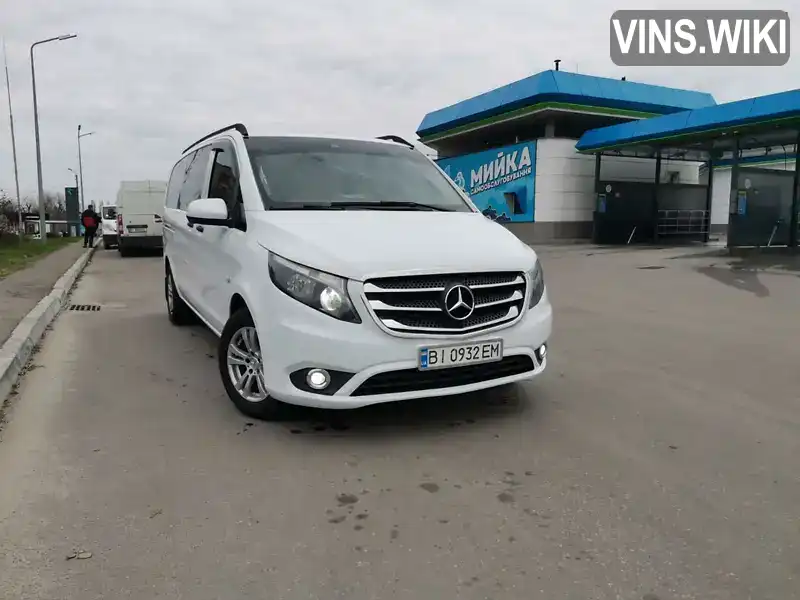 Минивэн Mercedes-Benz Vito 2018 2.14 л. Ручная / Механика обл. Полтавская, Кременчуг - Фото 1/21