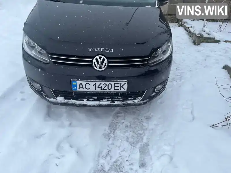 Мікровен Volkswagen Touran 2013 2 л. Ручна / Механіка обл. Волинська, Камінь-Каширський - Фото 1/16