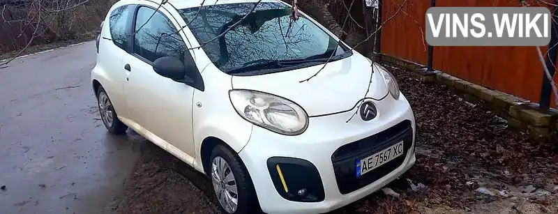 Хетчбек Citroen C1 2013 1 л. Ручна / Механіка обл. Дніпропетровська, Кривий Ріг - Фото 1/5