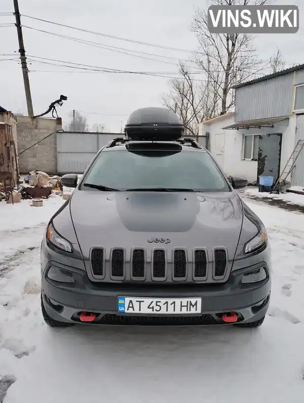 Позашляховик / Кросовер Jeep Cherokee 2016 2.36 л. Автомат обл. Івано-Франківська, Калуш - Фото 1/21