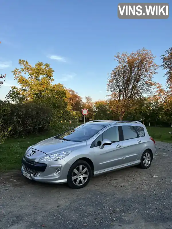 Універсал Peugeot 308 2010 2 л. Ручна / Механіка обл. Закарпатська, Мукачево - Фото 1/12