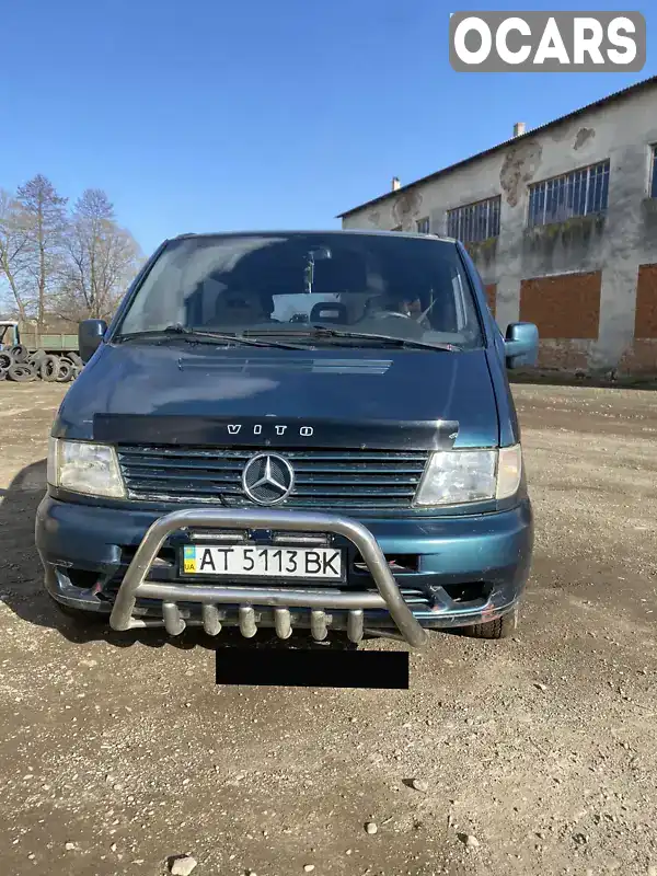 Мінівен Mercedes-Benz Vito 2000 2.2 л. Ручна / Механіка обл. Івано-Франківська, Косів - Фото 1/12