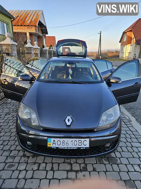 Ліфтбек Renault Laguna 2009 1.5 л. Ручна / Механіка обл. Закарпатська, Виноградів - Фото 1/21