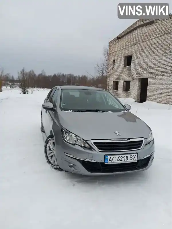 Універсал Peugeot 308 2014 1.56 л. Ручна / Механіка обл. Волинська, Любешів - Фото 1/15