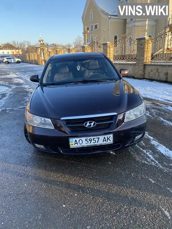 Седан Hyundai Sonata 2007 2 л. Ручна / Механіка обл. Закарпатська, Виноградів - Фото 1/16