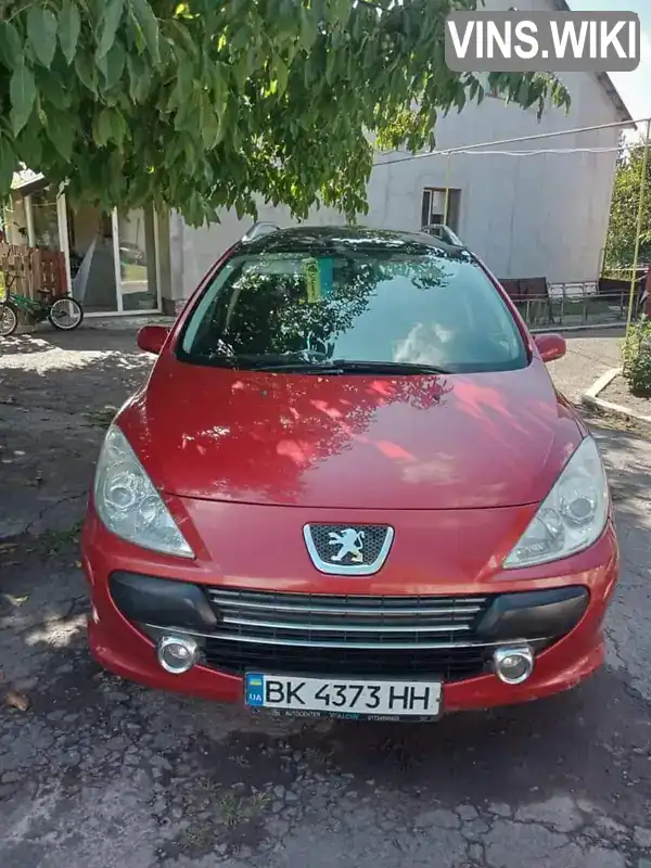 Універсал Peugeot 307 2007 1.56 л. Ручна / Механіка обл. Рівненська, Радивилів - Фото 1/17