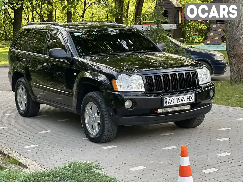 Позашляховик / Кросовер Jeep Grand Cherokee 2006 2.99 л. Автомат обл. Закарпатська, Тячів - Фото 1/10