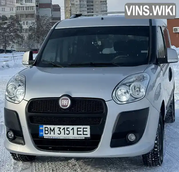 Мінівен Fiat Doblo 2012 1.4 л. Ручна / Механіка обл. Сумська, Суми - Фото 1/14