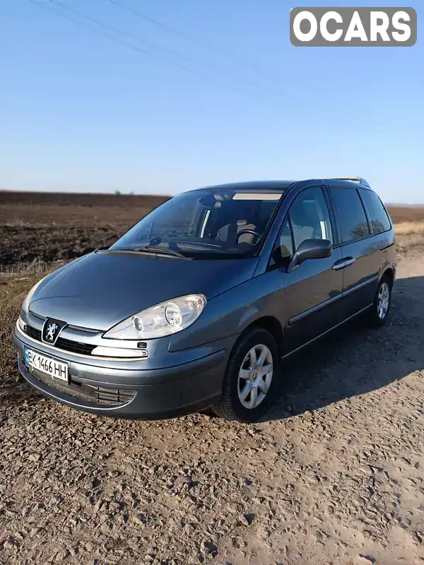 Мінівен Peugeot 807 2006 2 л. Ручна / Механіка обл. Миколаївська, Первомайськ - Фото 1/12