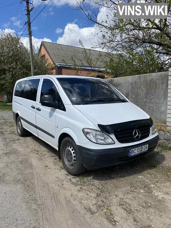 Мінівен Mercedes-Benz Vito 2007 2.2 л. Ручна / Механіка обл. Полтавська, Полтава - Фото 1/12