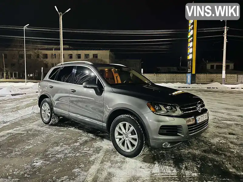 Внедорожник / Кроссовер Volkswagen Touareg 2011 2.97 л. Автомат обл. Житомирская, Радомышль - Фото 1/21