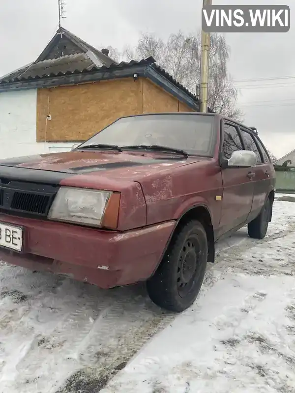 Хетчбек ВАЗ / Lada 2109 1992 1.5 л. Ручна / Механіка обл. Черкаська, Черкаси - Фото 1/14