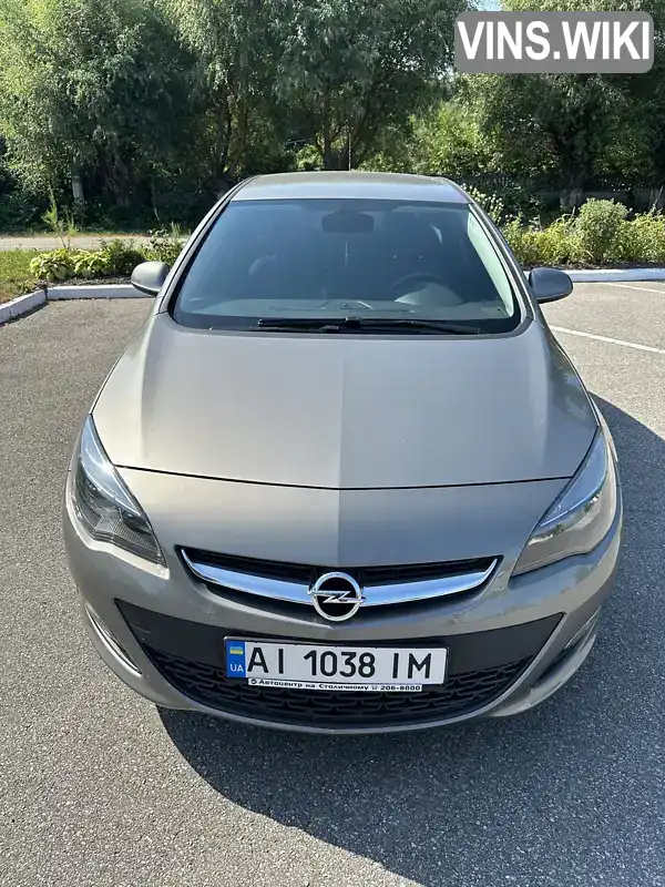 Седан Opel Astra 2015 1.4 л. Автомат обл. Київська, Ржищів - Фото 1/21