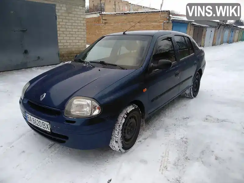 Хэтчбек Renault Clio 2001 1.39 л. Ручная / Механика обл. Кировоградская, Кропивницкий (Кировоград) - Фото 1/14