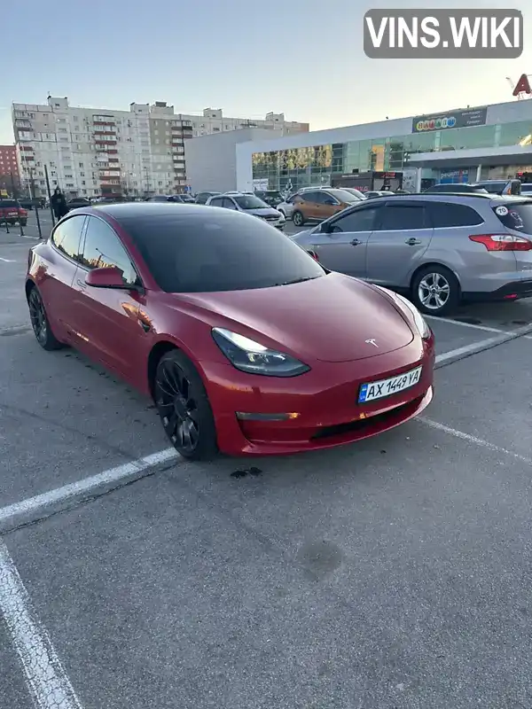 Седан Tesla Model 3 2022 null_content л. Автомат обл. Харківська, Харків - Фото 1/21