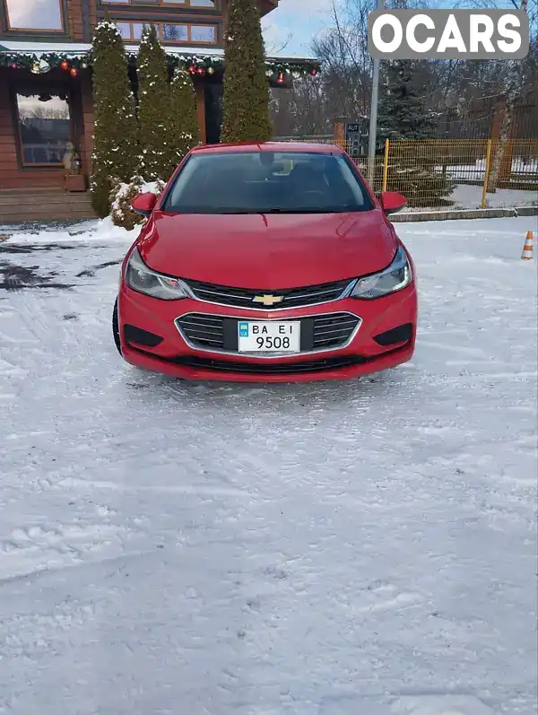 Седан Chevrolet Cruze 2018 1.4 л. Автомат обл. Кировоградская, Александрия - Фото 1/21