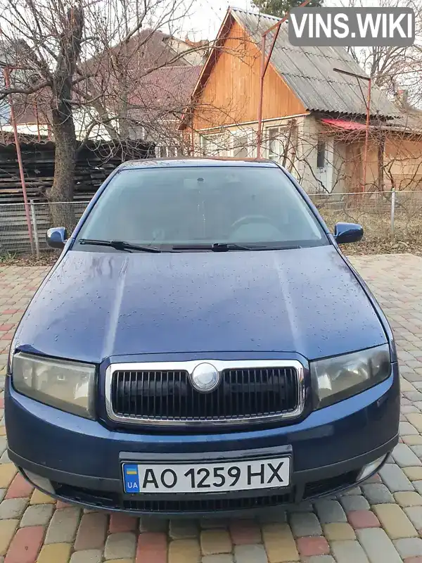 Хетчбек Skoda Fabia 2000 1.4 л. Ручна / Механіка обл. Закарпатська, Ужгород - Фото 1/13