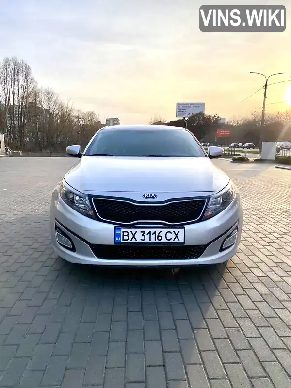 Седан Kia Optima 2015 2.4 л. Автомат обл. Хмельницька, Хмельницький - Фото 1/21