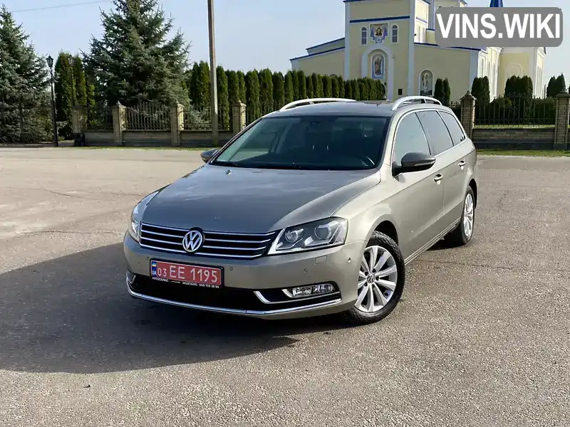 Универсал Volkswagen Passat 2012 1.8 л. Автомат обл. Ровенская, Костополь - Фото 1/18