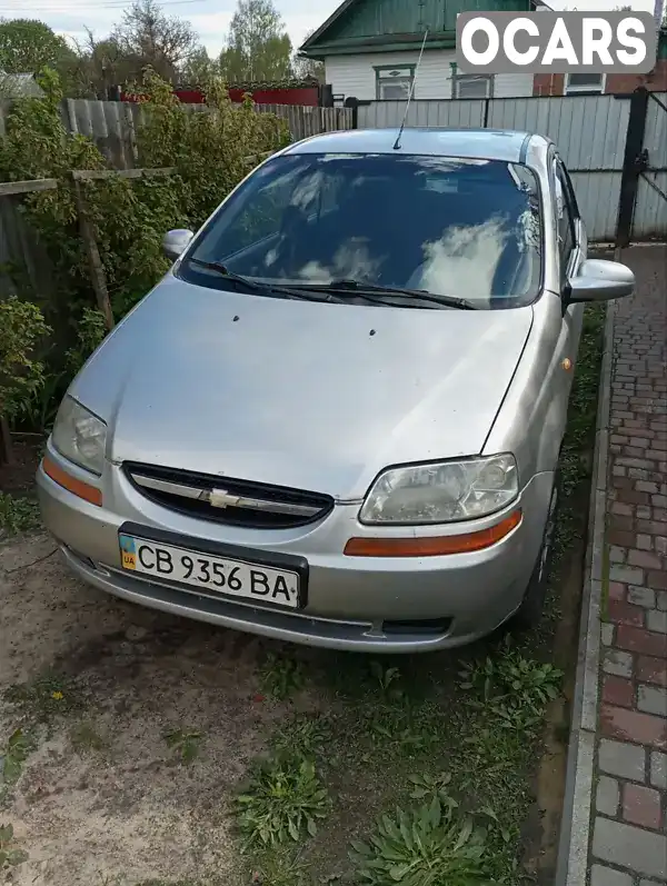 Седан Chevrolet Aveo 2004 1.5 л. Ручна / Механіка обл. Чернігівська, Новгород-Сіверський - Фото 1/10