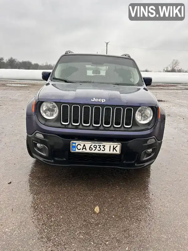 Позашляховик / Кросовер Jeep Renegade 2017 2.36 л. Автомат обл. Черкаська, Канів - Фото 1/6