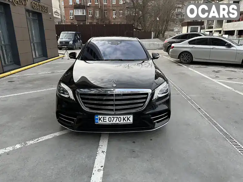 Седан Mercedes-Benz S-Class 2019 3 л. Автомат обл. Дніпропетровська, Дніпро (Дніпропетровськ) - Фото 1/21