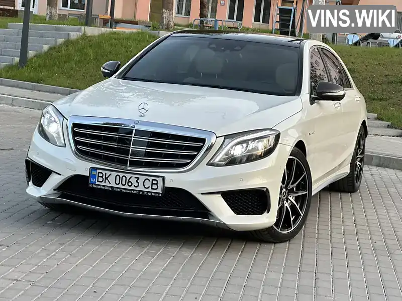 Седан Mercedes-Benz S-Class 2014 5.46 л. Автомат обл. Рівненська, Рівне - Фото 1/21