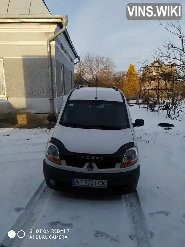 Мінівен Renault Kangoo 2004 1.46 л. Ручна / Механіка обл. Івано-Франківська, Бурштин - Фото 1/11