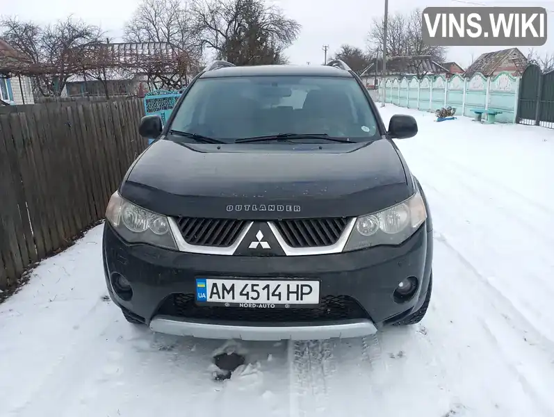 Позашляховик / Кросовер Mitsubishi Outlander 2007 1.97 л. Ручна / Механіка обл. Житомирська, Житомир - Фото 1/7