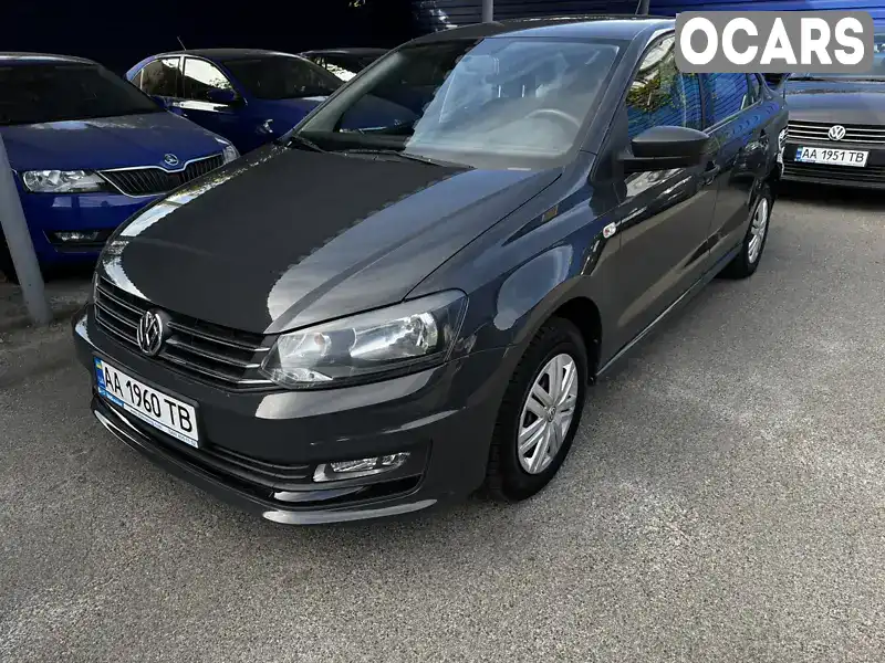 Седан Volkswagen Polo 2017 1.6 л. Ручная / Механика обл. Киевская, Киев - Фото 1/13