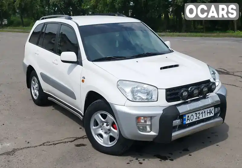 Позашляховик / Кросовер Toyota RAV4 2001 2 л. Ручна / Механіка обл. Закарпатська, Мукачево - Фото 1/13