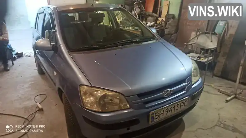 Хетчбек Hyundai Getz 2004 1.34 л. Ручна / Механіка обл. Одеська, Одеса - Фото 1/5