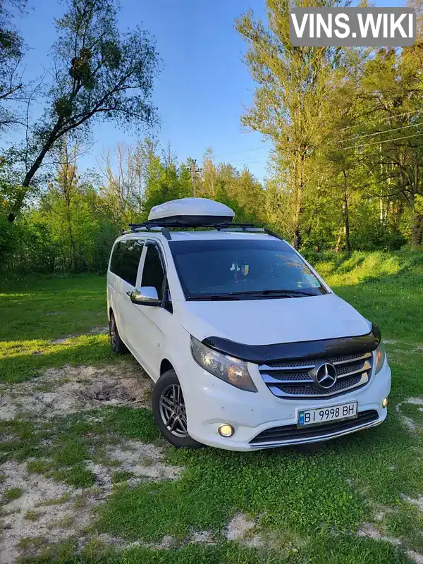 Мінівен Mercedes-Benz Vito 2015 2.2 л. Ручна / Механіка обл. Полтавська, Полтава - Фото 1/21