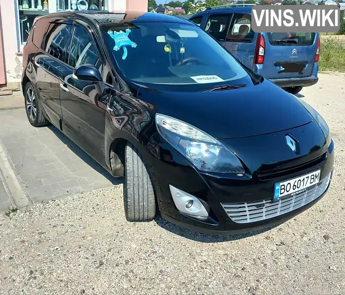 Мінівен Renault Megane Scenic 2011 1.5 л. Автомат обл. Тернопільська, Збараж - Фото 1/21