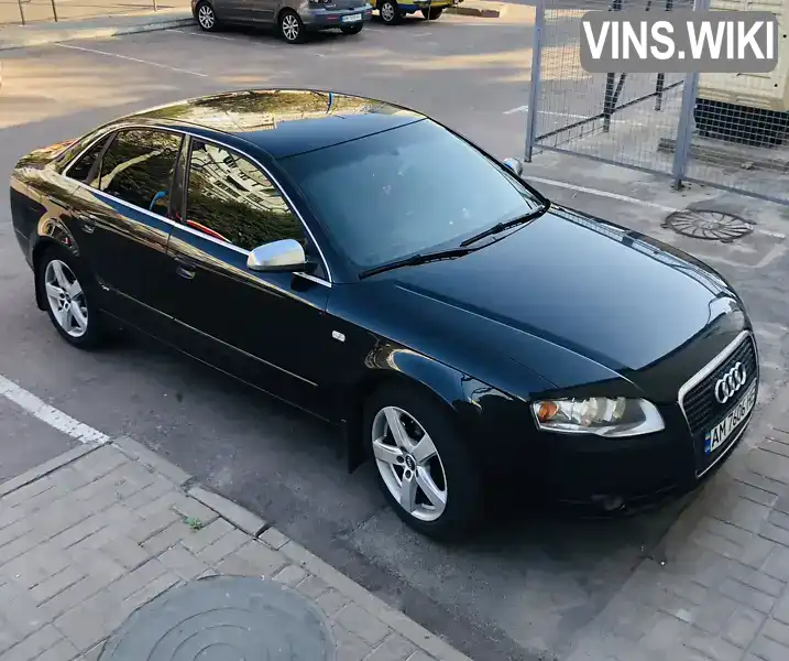 Седан Audi A4 2006 2 л. Варіатор обл. Житомирська, Житомир - Фото 1/21