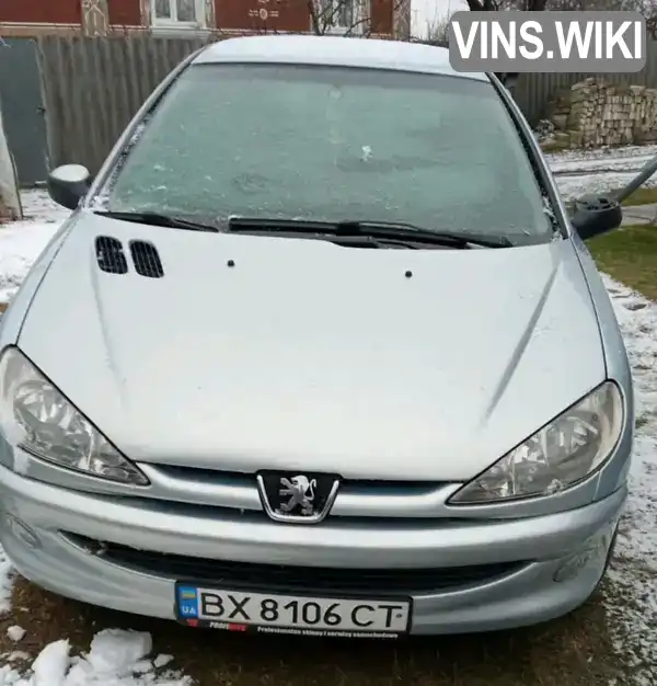 Хетчбек Peugeot 206 2001 1.4 л. Ручна / Механіка обл. Хмельницька, Нетішин - Фото 1/7