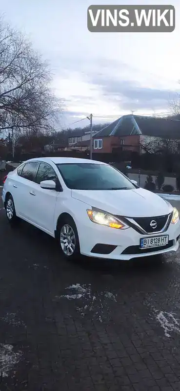 Седан Nissan Sentra 2016 1.8 л. Варіатор обл. Полтавська, Полтава - Фото 1/21