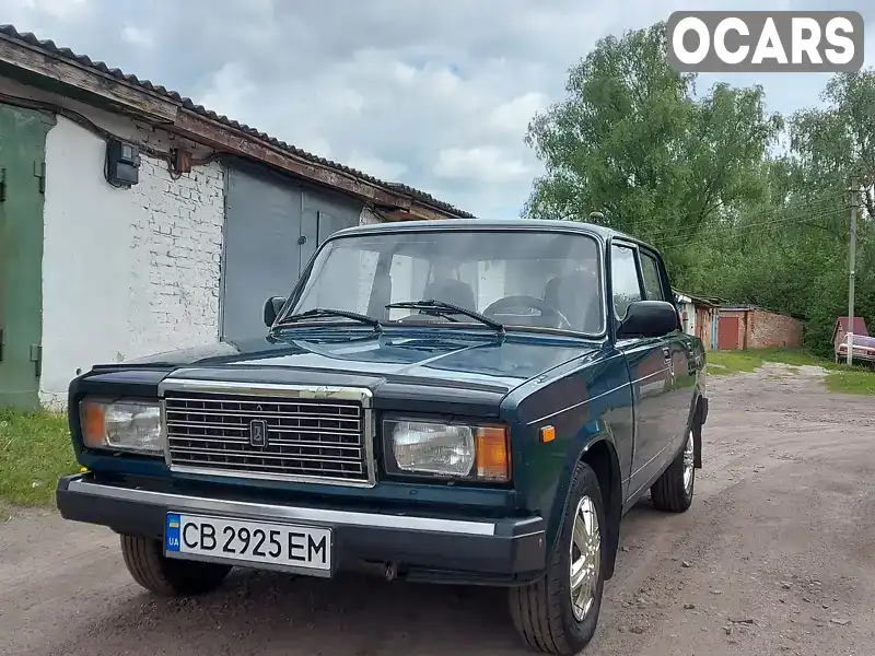 Седан ВАЗ / Lada 2107 2009 1.45 л. Ручна / Механіка обл. Чернігівська, Ніжин - Фото 1/11