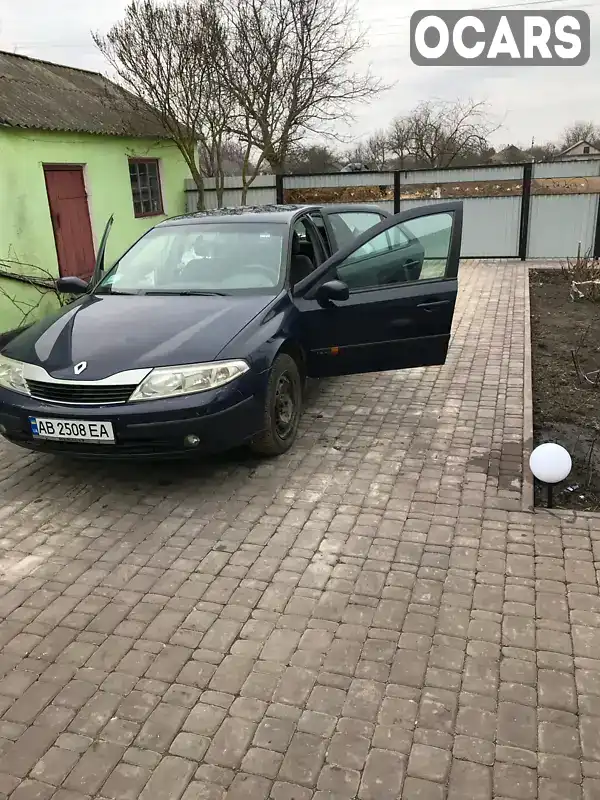 Ліфтбек Renault Laguna 2001 1.9 л. Ручна / Механіка обл. Вінницька, Хмільник - Фото 1/9