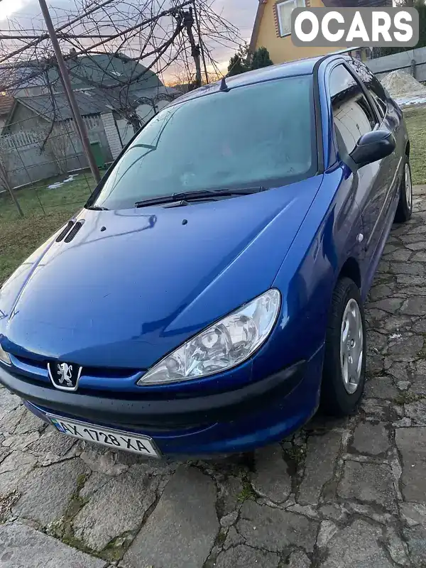 Хэтчбек Peugeot 206 2003 1.1 л. Ручная / Механика обл. Ивано-Франковская, Коломыя - Фото 1/6