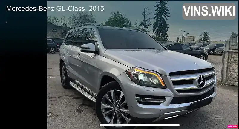 Позашляховик / Кросовер Mercedes-Benz GL-Class 2014 3 л. Автомат обл. Львівська, Львів - Фото 1/21